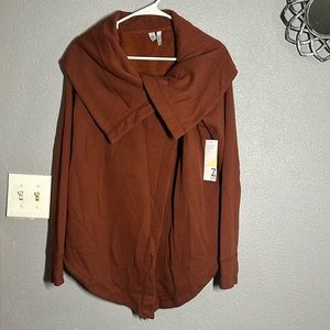 Zelle Wrap Sweater Size M